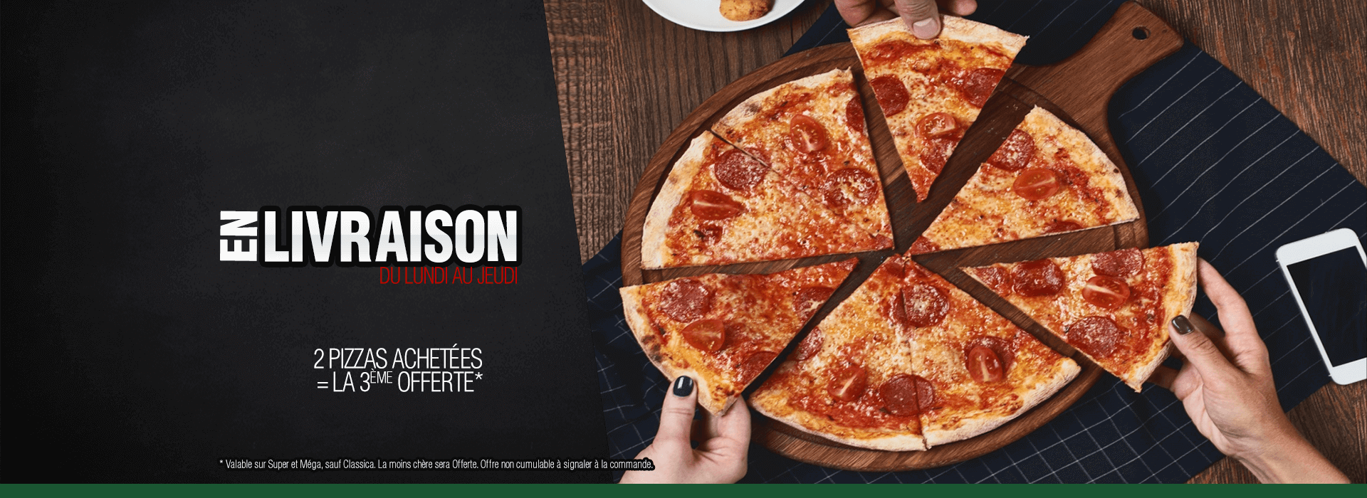 livraison pizza à  drancy 93700